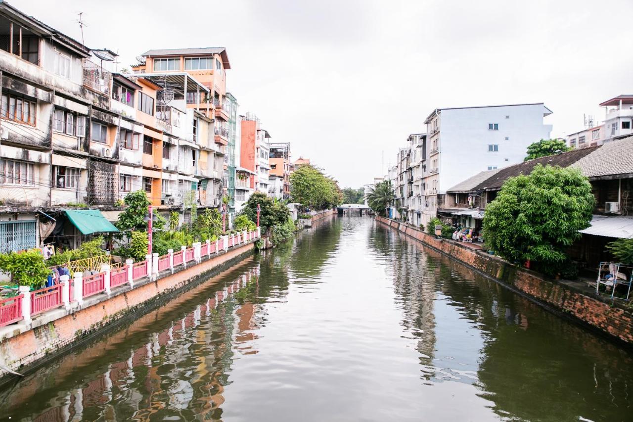 Bangkok Canale Home At Khaosarn Exterior foto